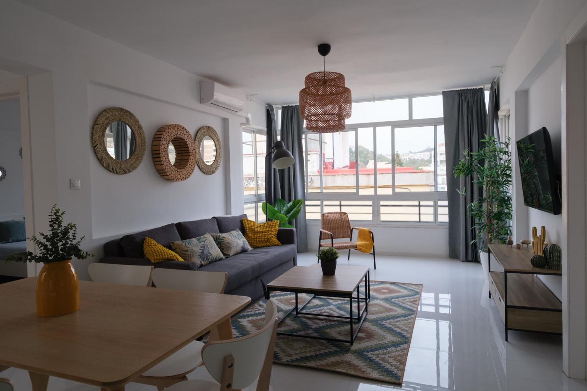 Wonderful Central Apartment Panoramics Views Wifi Málaga Kültér fotó